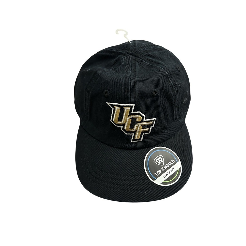 Top of the World UCF Knights Hat Infant Black NWT Embroidered Baseball Cap